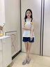 富信康結婚情侶睡衣新婚套裝春秋季大紅色睡裙純棉男女喜慶本命年家居服 ZYM-86689 M -女【高155-160-重80-100】 曬單實(shí)拍圖