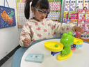 JCZS兒童青蛙天平秤玩具數(shù)字學習思維訓(xùn)練親子互動小男女孩3到6歲 綠色/青蛙天平+20砝碼+10數(shù)字 曬單實拍圖