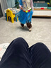 巴厘小豬【反季清倉】女童褲子2025新款春秋季嬰幼兒純棉長褲寶寶甜美花邊 深咖 120 曬單實(shí)拍圖
