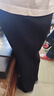 班尼路（Baleno）時(shí)尚拼接直筒褲女2025春秋季新款高腰垂感藏肉舒適百搭休閑長(cháng)褲 曬單實(shí)拍圖