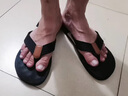 馬克華菲人字拖鞋男士夏季戶(hù)外穿高端運動(dòng)居家用軟底防滑夾腳沙灘鞋涼拖鞋 黑色03 43 【腳寬建議拍大一碼】 曬單實(shí)拍圖