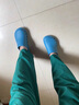 JCZS德國品牌2025新款醫生手術(shù)室拖鞋防滑踩屎感洞洞鞋護士eva不臭腳 孔雀藍【防滑齒輪+軟糯糯】 35-36 曬單實(shí)拍圖