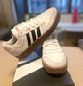 adidas「小鋸齒」D-PAD CLASSIC休閑美高風(fēng)復古籃球板鞋阿迪達斯 淺灰/黑色/淺猩紅   40 曬單實(shí)拍圖