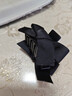 黑色蝴蝶結公主頭抓夾精靈耳發(fā)卡 緞面蝴蝶結1對 曬單實(shí)拍圖
