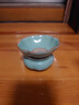 千絲家 汝窯茶漏泡茶神器濾茶器茶葉過濾網(wǎng)創(chuàng)意陶瓷茶隔隔離茶濾茶具配 花邊茶漏套組-天青陶孔 曬單實拍圖