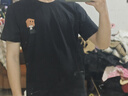 妙奕嘉t恤男短袖棉質(zhì)寬松2025夏新款衣服半袖上衣黑色休閑大碼t恤青少年 卡通小紙箱短袖【黑色】 L 【建議115-130斤】 曬單實(shí)拍圖
