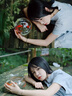 FSHE藍色條紋短袖襯衫連衣裙女夏季2025新款韓系寬松中長款疊穿A字裙 藍色條紋 S 建議85-100斤 曬單實拍圖