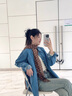 北極絨波點(diǎn)絲巾女2025年新款印花百搭配飾系脖棕色發(fā)帶綁發(fā)長(zhǎng)條圍巾 棕色波點(diǎn)絲巾 曬單實(shí)拍圖