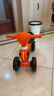 鋒達玩具 兒童平衡車(chē)幼兒滑行車(chē)學(xué)步車(chē)1-3歲寶寶扭扭車(chē)帶音樂(lè )玩具車(chē)可坐人 橙色 曬單實(shí)拍圖