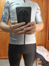 蘭帕達(dá)騎行服公路車男夏季騎行服短袖上衣騎行短褲套裝速干騎行衣風(fēng)尚 淺灰藍(lán)短袖+背帶短褲黑色小蘭褲 XL （適合體重140-159斤） 曬單實(shí)拍圖