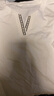 品彩（PinCai）長袖t恤女v領(lǐng)氣質(zhì)優(yōu)雅編織圖案設(shè)計時尚百搭上衣 P13KT2344 曬單實(shí)拍圖