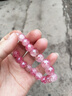 紅顏新中式玻璃珠手串小眾設計新款人魚(yú)姬紅色手鏈送閨蜜禮物女 M766【紅顏手串】 曬單實(shí)拍圖