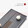 石間說(shuō) 天然烏金石茶盤(pán)家用簡(jiǎn)約整塊石頭茶臺大號茶海茶具托盤(pán)創(chuàng  )意 宣明70*35*3CM 曬單實(shí)拍圖