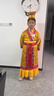 綴櫻皇帝服裝 兒童龍袍古裝演出服男童漢服戰(zhàn)國秦漢三國天子太子 金色+鞋子 145 身高-155 曬單實(shí)拍圖