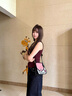 JumpFromPaper嘻嘻包mini款二次元斜挎通勤單肩包JFP送女友情人節七夕生日禮物 西瓜紅 曬單實(shí)拍圖