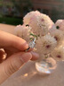 DR. DARLING鉆戒一克拉戒指女求婚結(jié)婚莫桑石指環(huán)生日情人節(jié)禮物送女友老婆 花蔓款1克拉【活口/閉口】可刻字 曬單實(shí)拍圖