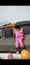 G.DUCKKIDS童裝女童春裝套裝兒童衣服女孩春秋季亮片兔子棒球服外套寶寶秋裝 粉色【紅袖亮片兔子款】 120 尺碼5~6歲【110-120cm】 曬單實拍圖