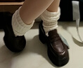 南木熊堆堆襪套襪子女針織jk襪春季保暖中筒小腿襪日系學(xué)院風(fēng)洛麗塔腿套 2雙裝【白色】 2雙 曬單實(shí)拍圖