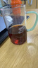 禾器·斑斕禾器2024新款玻璃杯高硼硅耐熱玻璃水杯高檔綠茶杯彩繪圖案清簡(jiǎn)杯 好運(yùn)連連-淺玉色-400ml 曬單實(shí)拍圖