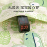 歡喜小熊 嬰兒連體衣夏季打底衣服寶寶內(nèi)衣夏裝短袖哈衣新生睡衣爬服男女 鱷魚騎士 嫩芽綠 90cm (建議18-24月身高80-90cm) 曬單實(shí)拍圖