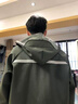 小燕子雨衣雨褲分體套裝男女加肥大全身防暴雨水電動(dòng)摩托車外賣騎行雨披 小燕子軍綠加厚套裝【固定帽子】 M 1件 80-115斤 曬單實(shí)拍圖