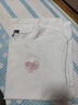 名創(chuàng  )優(yōu)品（MINISO）白色t恤女夏季純棉新款2026春夏款簡(jiǎn)約內搭打底衫寬松百搭短袖女T 白色(唯一心胸標) S 155 (純棉T恤 舒適好搭) 曬單實(shí)拍圖