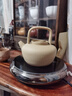 德茗堂【2025新品】鼓韻電陶爐茶爐圍爐煮茶爐燒水泡茶家用迷你小型大功率1300W 薄室內(nèi)辦公電熱爐煮茶器 【鼓韻】單爐+璃潤蒸煮玻璃壺+6杯 曬單實(shí)拍圖