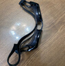 速比濤（Speedo）近視泳鏡大視野防霧成人游泳鏡可定制左右不同度數大框舒適套裝 舒適大框近視泳鏡-黑色 300度（兩眼不同請備注） 曬單實(shí)拍圖