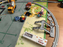 卡威兒童玩具遙控火車軌道電動仿真動車高鐵模型生日禮物合金遙控禮盒 遙控電動復(fù)興號-銀紅-帶軌道 曬單實(shí)拍圖