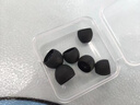 酷潔入耳式耳塞套硅膠耳帽配件耳機(jī)套藍(lán)牙適用小米vivo藍(lán)牙oppo索尼三星軟膠頭膠套皮塞橡膠帽皮圈保護(hù) 黑色【小中大各1對(duì)】液態(tài)軟膠超舒適 曬單實(shí)拍圖