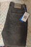 真維斯（Jeanswest）王一博代言牛仔褲男秋冬新款天絲舒適修身直筒高端潮牌休閑褲子男 黑灰+深藍【天絲厚款組合】 32 碼(2尺5) 【建議130-140斤】 曬單實(shí)拍圖