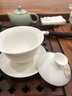 琦軒源2025新款羊脂玉瓷功夫茶具套裝家用輕奢高檔全套茶壺定制茶杯茶盤(pán) 羊脂玉瓷云初蓋碗9件套【聽(tīng)窗】 曬單實(shí)拍圖