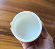 羊脂玉瓷主人杯個人專用高檔德化白瓷茶杯龍鳳對杯陶瓷品茗杯大號 丹鳳朝陽主人杯180ml 曬單實拍圖