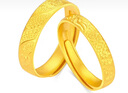老鳳祥龍鳳黃金戒指情侶對(duì)戒足金999訂婚結(jié)婚送女友老婆七夕情人節(jié)禮物 古法金龍-男戒(約4.63g) 曬單實(shí)拍圖