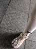 泰蘭尼斯夏季新款女童涼鞋軟底鏤空休閑包頭防踢舒爽透氣公主皮鞋 白/杏 28 內長18.0cm適合腳長17.5cm 曬單實拍圖