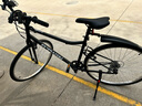 迪卡儂（DECATHLON）旅行自行車RIVERSIDE100平把鋼架公路山地前后鋼制V剎 磨砂黑 M碼 168-182CM 28英寸 曬單實拍圖