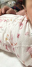 貝肽斯嬰兒連體衣秋冬新款?yuàn)A棉衣服男女童外出棉服加厚保暖寶寶哈衣爬服 天鵝起舞 40g夾棉 (單件裝) 66cm 曬單實(shí)拍圖