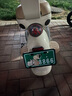 華飾 電動(dòng)車(chē)牌照框摩托車(chē)電動(dòng)車(chē)牌照架車(chē)牌架雅馬哈雅迪小牛鈴木通用  曬單實(shí)拍圖