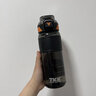 ONEDAY運動(dòng)水杯子男士耐高溫2025新款上學(xué)生大容量茶便攜夏軍訓壺塑料杯 紳士黑【進(jìn)口材質(zhì)+茶隔】600ml 曬單實(shí)拍圖
