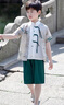 G.DUCKKIDS小黃鴨童裝男童漢服夏季2025新款兒童唐裝中國風(fēng)古裝表演服兩件套 圖片色 90 建議1~2歲（80-90cm） 曬單實(shí)拍圖