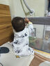 baby friend嬰兒睡袋前4后2竹棉紗布寶寶連體睡衣春秋薄款兒童防踢被 80碼 曬單實(shí)拍圖
