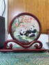 梟庭閣蘇繡擺件創(chuàng)意雙面繡桌面裝飾擺臺(tái)中國風(fēng)刺繡特色商務(wù)禮品紀(jì)念禮物 送恩師：桃李滿天下 曬單實(shí)拍圖