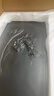 暢璽天然烏金石茶盤辦公家用客廳大小號茶托盤中式簡約石茶臺喬遷送禮 臥龍閣（烏金石）70-30-3 曬單實(shí)拍圖