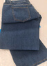 真維斯（Jeanswest）牛仔褲男春夏季新款寬松直筒加肥加大碼運(yùn)動(dòng)胖子肥佬彈力長(zhǎng)褲子男 深藍(lán)色 48 曬單實(shí)拍圖
