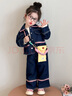 咭卡咭為女童套裝春秋2025新款洋氣4-6歲兒童衣服1-3寶寶小女孩牛仔兩件套 藍(lán)色 常規(guī) 春秋牛仔套裝 110 cm碼建議3-4歲(身高105左右) 曬單實(shí)拍圖