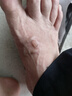 蜻蜓牌夏季真皮男士涼鞋真牛皮沙灘鞋皮涼鞋男軟底防滑中年人爸爸鞋大碼 棕色 43 曬單實(shí)拍圖