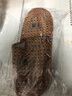 Dwayne 夏季竹藤草席涼拖鞋男女居家室內滑軟底亞麻款情侶 藤草(皮標-男) 43-44 曬單實拍圖