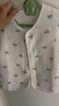 拉比兒童全開(kāi)馬夾男女童夾棉保暖2024秋冬上衣馬甲 花灰100 曬單實(shí)拍圖