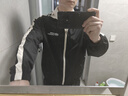 LAXSESU兩面穿夾克外套男士春秋季新款夾克外套男潮牌寬松學(xué)生立領(lǐng)棒球服 NF-2423:黑色:兩面穿 薄款 L 120-135斤 曬單實拍圖