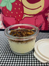CAMUZ寶寶輔食盒高硼硅玻璃可蒸煮蛋羹碗嬰兒輔食碗分裝保鮮儲(chǔ)存 白色 曬單實(shí)拍圖